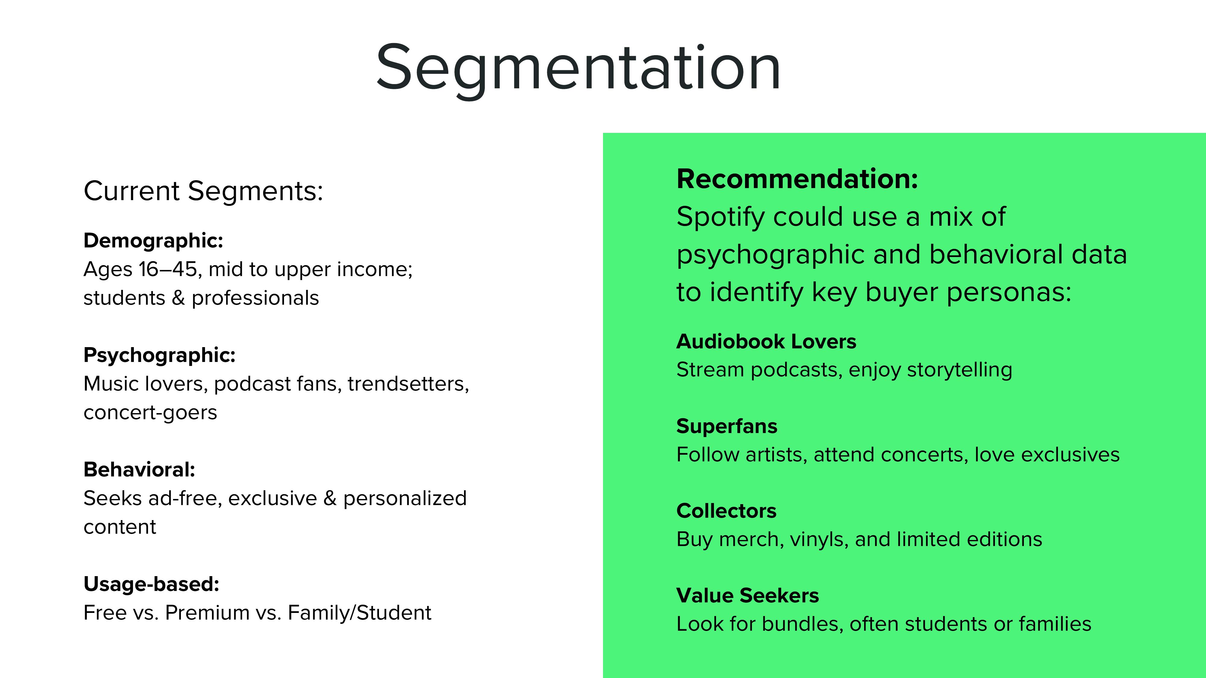 Behavioral Segmentation Over Demographics